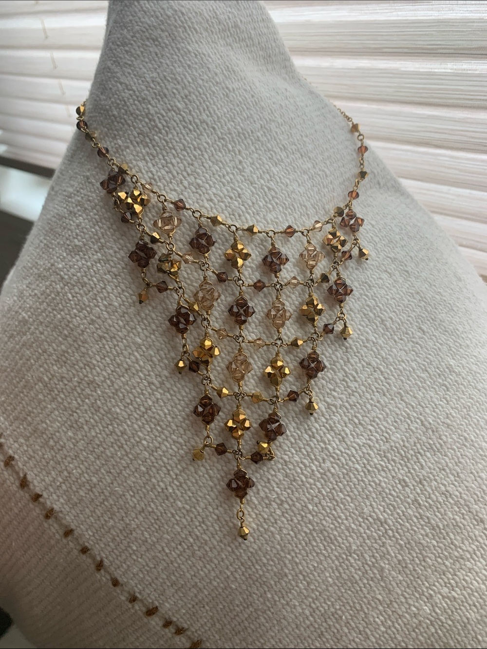 Vitraux by Alejandra | New York Crystal Necklace